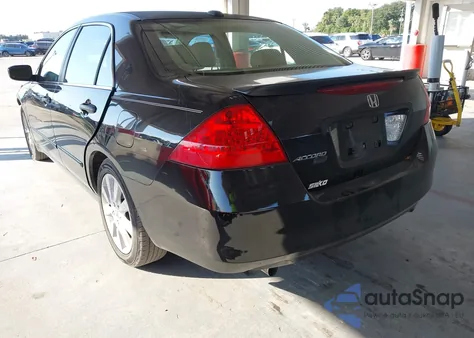 2007 Honda Accord 3.0 Ex из США, поврежденный, VIN 1HGCM66597A001029
